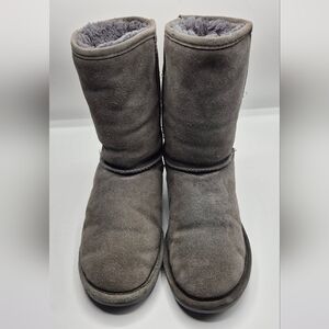 BearPaw Women's Gray Suede Footwear